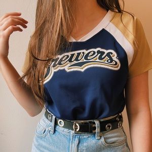 Brewers baseball v-neck